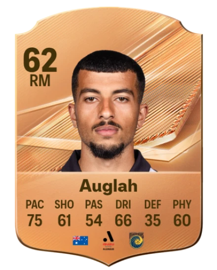 Auglah 62 Common RM FC 26 card