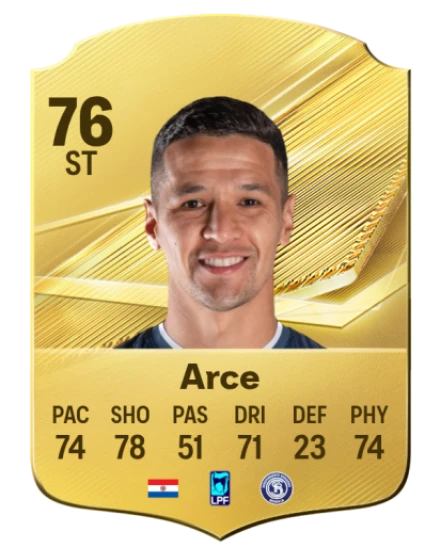 Arce 76 Common ST FC 26 card