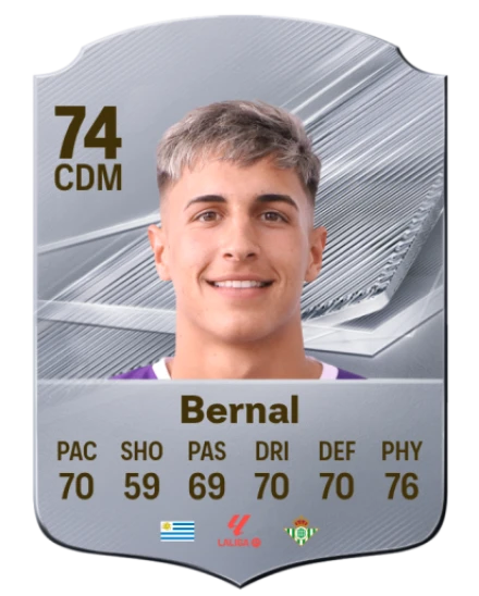 Bernal 74 Silver CDM FC 27 card