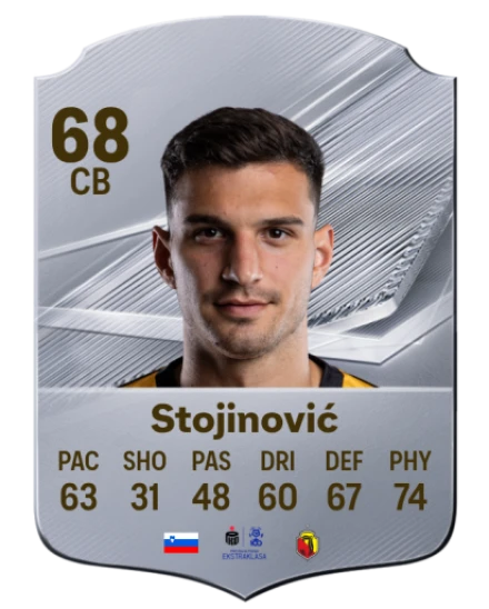 Stojinović 68 Common CB FC 26 card