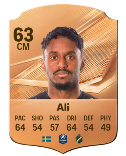 Ali 63 Bronze CM FC 27 card