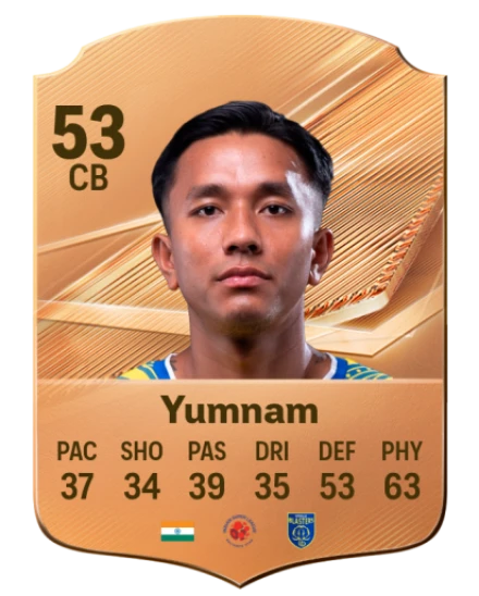 Yumnam 53 Common CB FC 26 card