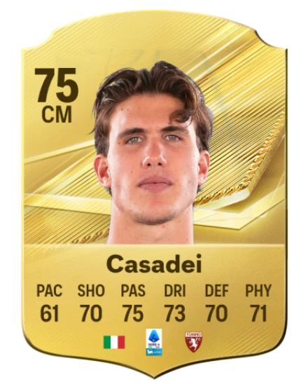 Casadei 75 Gold CM FC 27 card