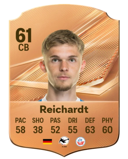 Reichardt 61 Bronze CB FC 27 card