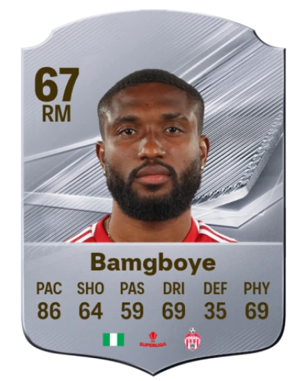 Bamgboye 67 Common RM FC 26 card