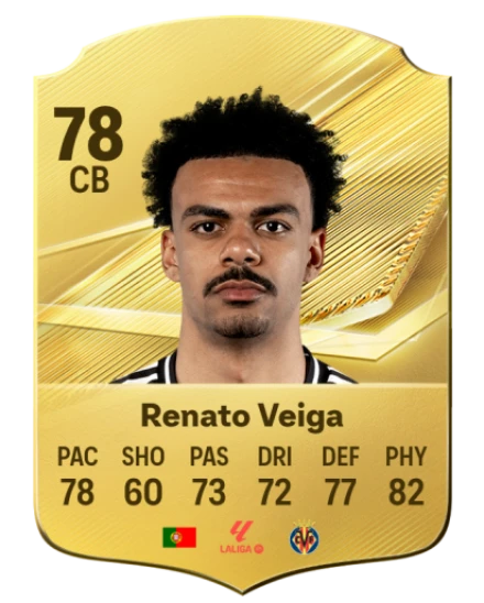 Renato Veiga 78 Gold CB FC 27 card