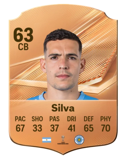 Silva 63 Common CB FC 26 card