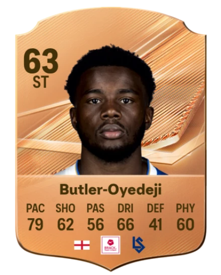 Butler-Oyedeji 63 Bronze ST FC 27 card
