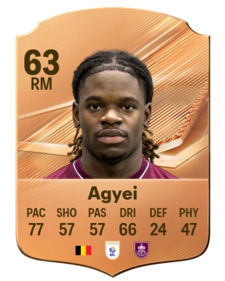 Agyei 63 Bronze RM FC 27 card