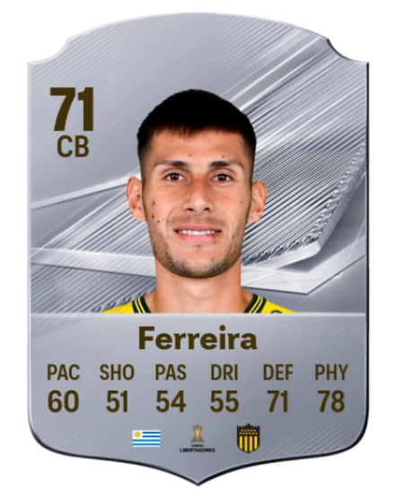 Ferreira 71 Common CB FC 26 card