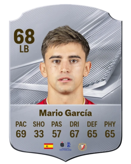 Mario García 68 Common LB FC 26 card