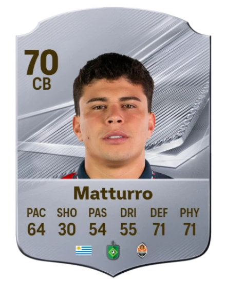 Matturro 70 Rare CB FC 26 card