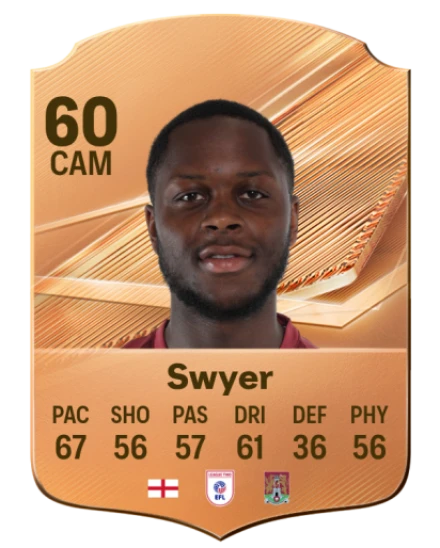 Swyer 60 Bronze CAM FC 27 card