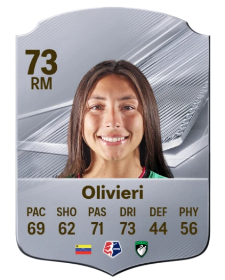 Olivieri 73 Common RM FC 26 card