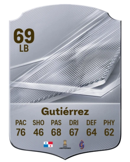 Gutiérrez 69 Rare LB FC 26 card
