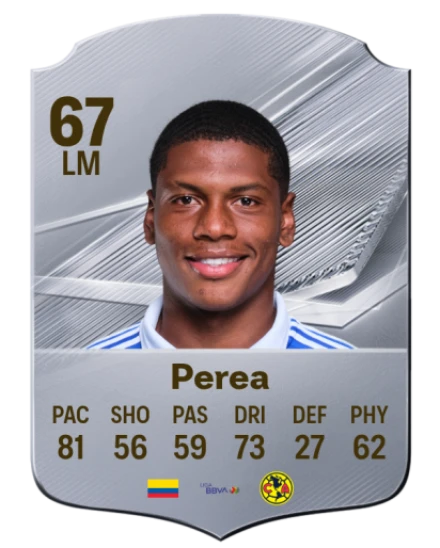 Perea 67 Common LM FC 26 card
