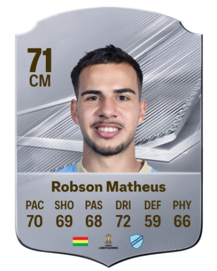 Robson Matheus 71 Common CM FC 26 card