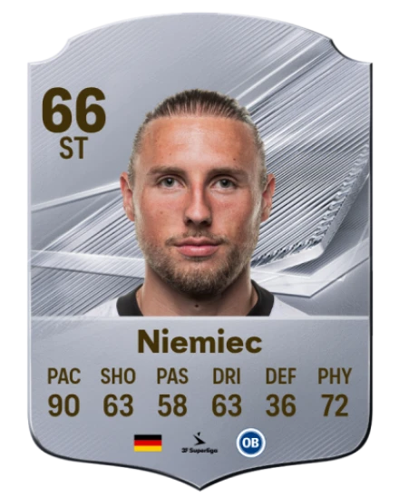 Niemiec 66 Silver ST FC 27 card