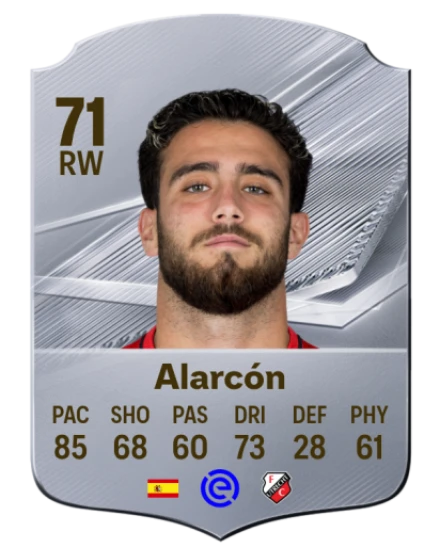 Alarcón 71 Common RW FC 26 card