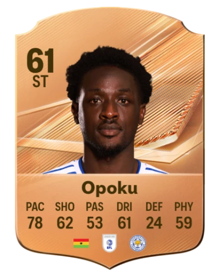 Opoku 61 Common ST FC 26 card