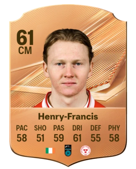 Henry-Francis 61 Common CM FC 26 card