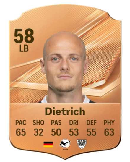 Dietrich 58 Bronze LB FC 27 card