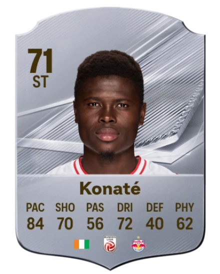 Konaté 71 Common ST FC 26 card