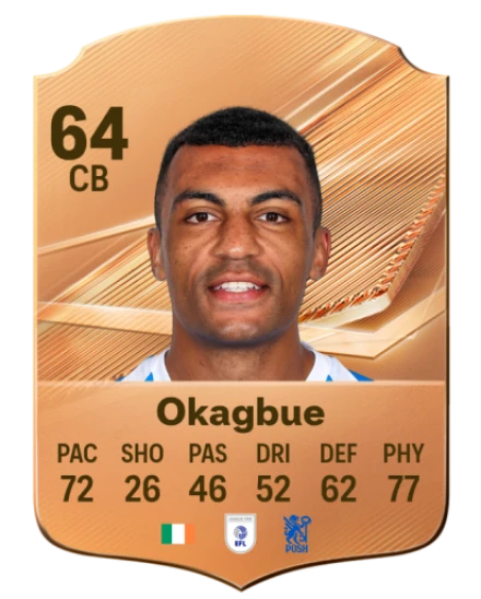 Okagbue 64 Common CB FC 26 card