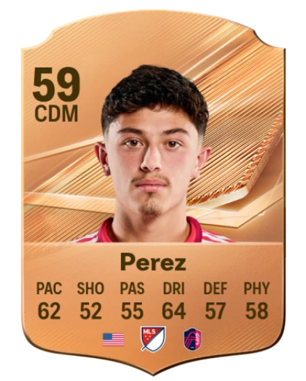 Perez 59 Bronze CDM FC 27 card