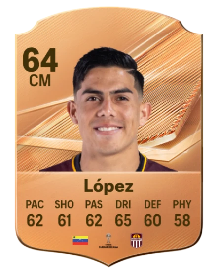 López 64 Bronze CM FC 27 card