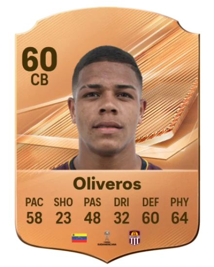 Oliveros 60 Bronze CB FC 27 card