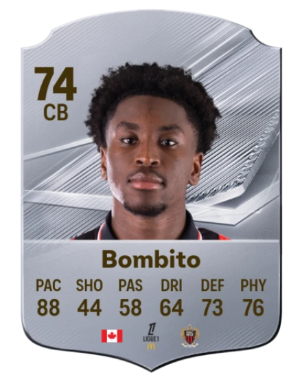 Bombito 74 Silver CB FC 27 card