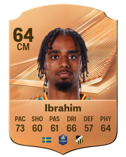 Ibrahim 64 Common CM FC 26 card