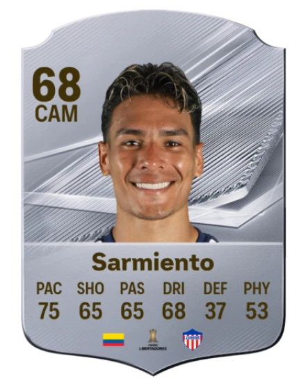 Sarmiento 68 Common CAM FC 26 card