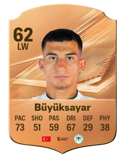 Büyüksayar 62 Bronze LW FC 27 card
