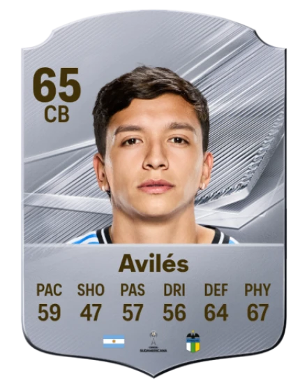 Avilés 65 Common CB FC 26 card