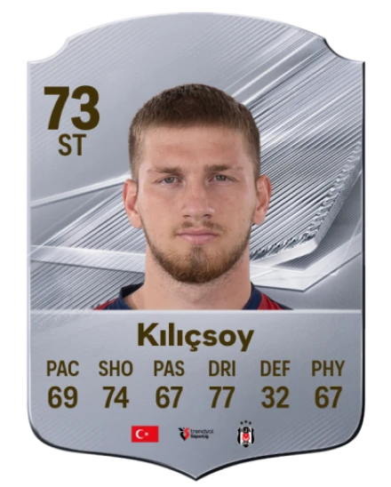 Kılıçsoy 73 Silver ST FC 27 card