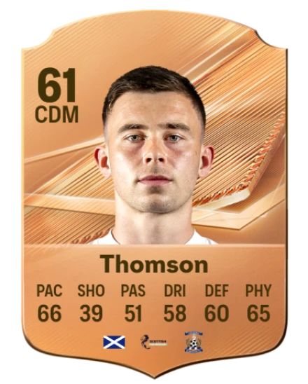 Thomson 61 Bronze CDM FC 27 card