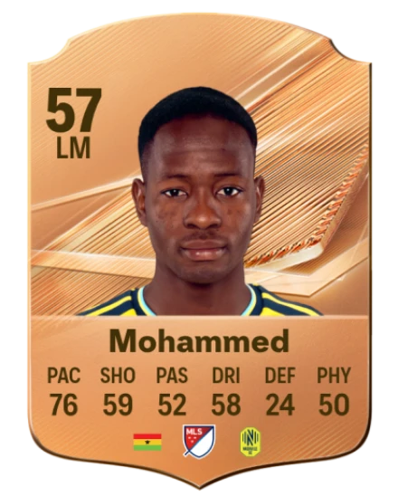 Mohammed 57 Bronze LM FC 27 card