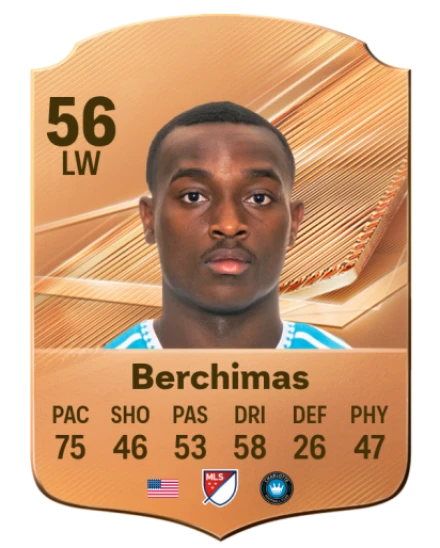 Berchimas 56 Bronze LW FC 27 card