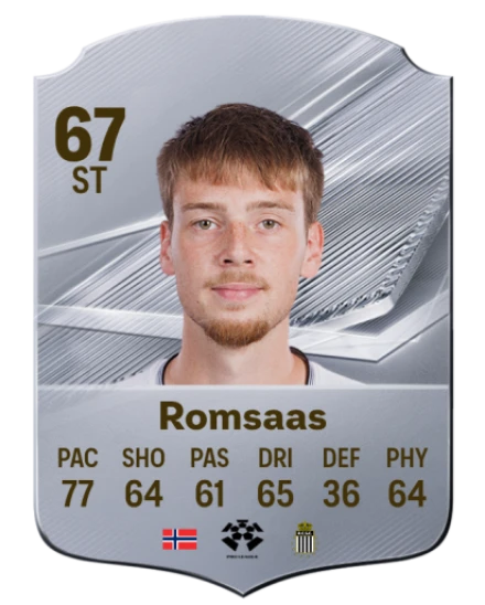 Romsaas 67 Common ST FC 26 card