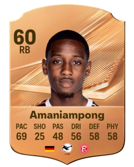 Amaniampong 60 Bronze RB FC 27 card