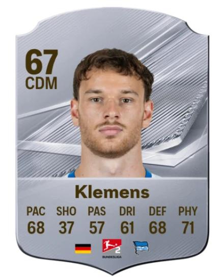 Klemens 67 Common CDM FC 26 card