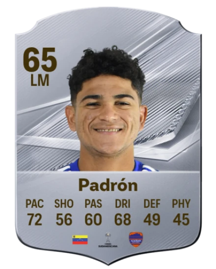 Padrón 65 Common LM FC 26 card