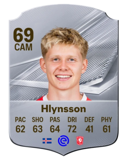 Hlynsson 69 Silver CAM FC 27 card