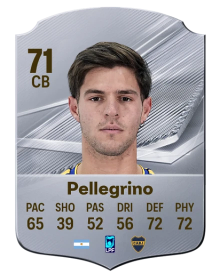 Pellegrino 71 Silver CB FC 27 card