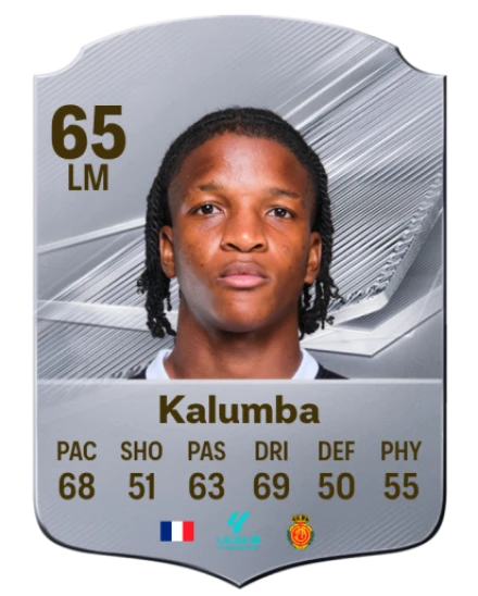 Kalumba 65 Silver LM FC 27 card