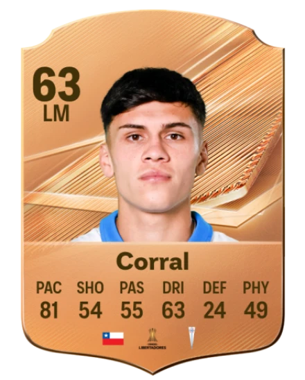 Corral 63 Bronze LM FC 27 card