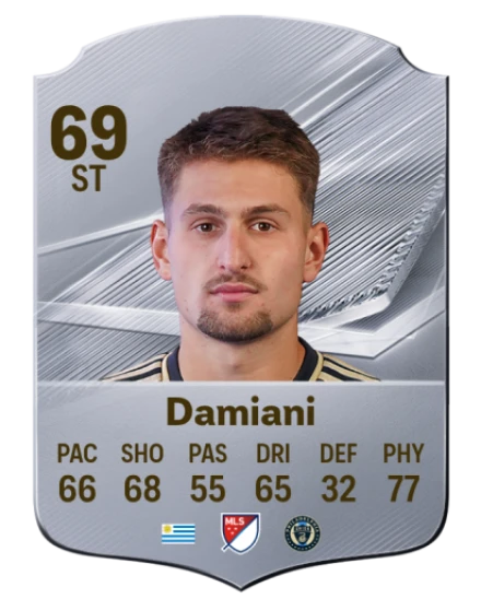 Damiani 69 Common ST FC 26 card