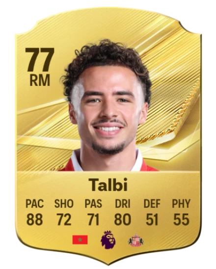 Talbi 77 Common RM FC 26 card